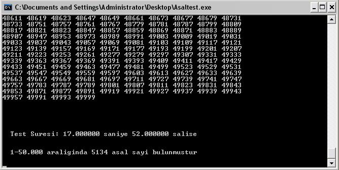  İŞLEMCİ HIZ TESTİ