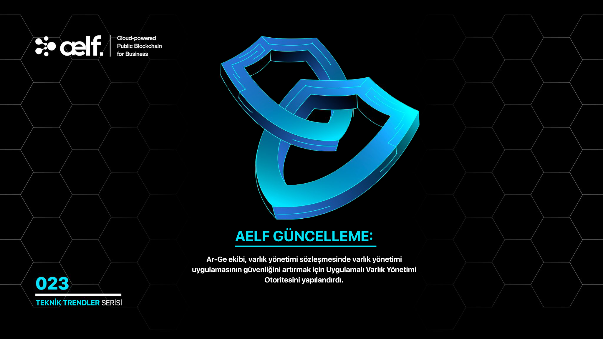 AELF ($ELF) Blockchain (RESMİ ANA KONU)