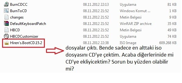 Hiren's BootCD programında sorun! (Administrator şifresini kıramıyorum)