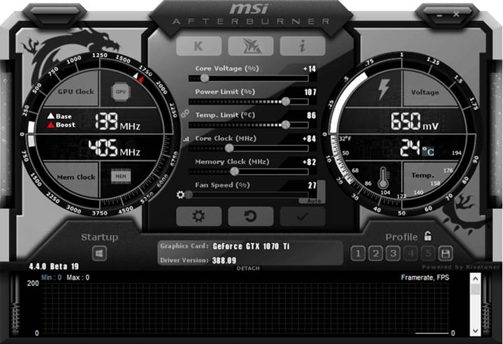 Nvidia GeForce GTX 1070 Ti hız aşırtılabiliyor