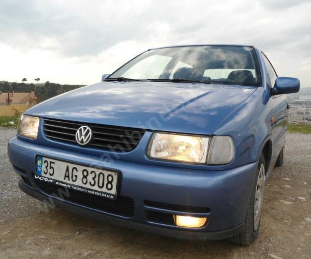  Alındı__VW Polo 96' 1.6 75HP 2Kapı Klima&Sunroof MaviŞimşek__
