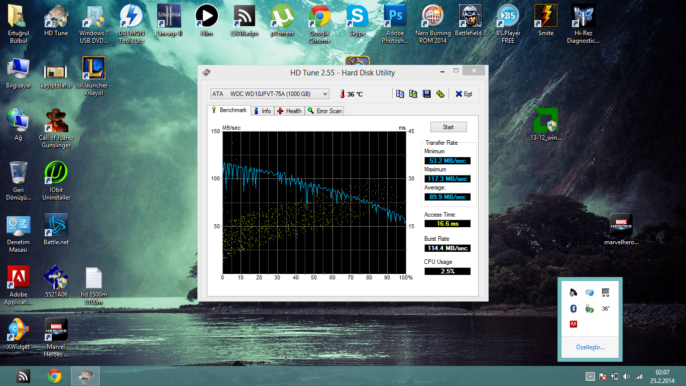  Dell 5521 HDD'den cızırtılar geliyor