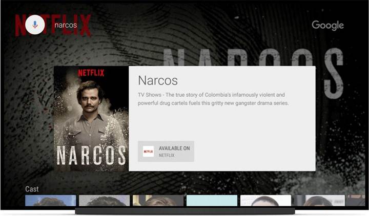 Android TV aramalarında artık Netflix içerikleri de görünecek