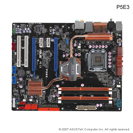  SATILIK ASUS P5E3 + Hİ-LEVEL DDR3 1333 MHZ 2GB