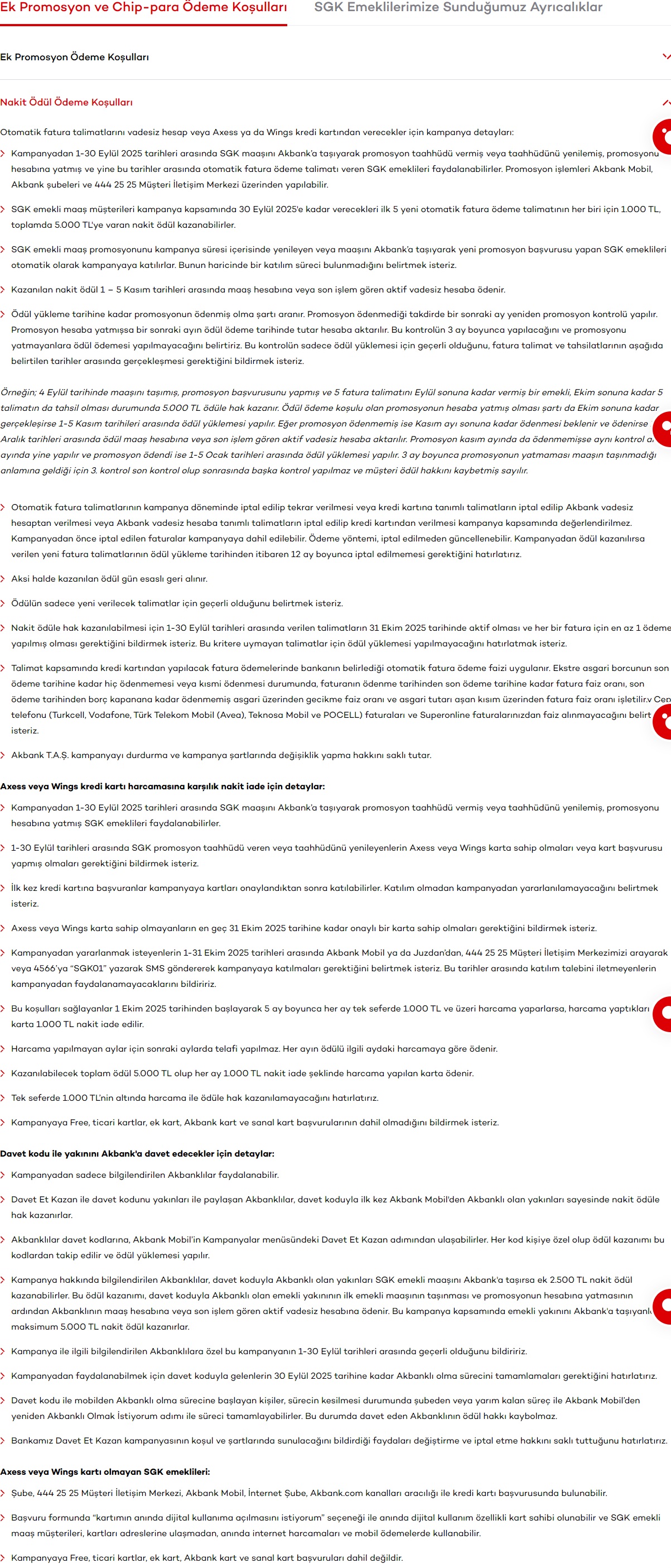 Emekli Maaş Promosyon Listesi ( İLK SAYFAYI KONTROL EDİN BÜTÜN CEVAPLAR İLK SAYFADA )