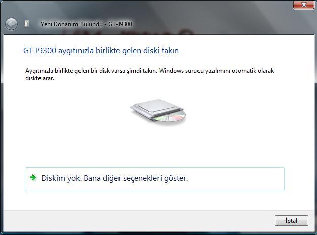 GT-I9300 (Galaxy S3) Driver Sorunu