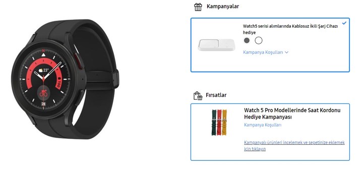 Samsung Galaxy Watch 5 ve Galaxy Watch 5 Pro Türkiye fiyatları açıklandı