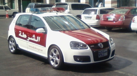  Volkswagen police car