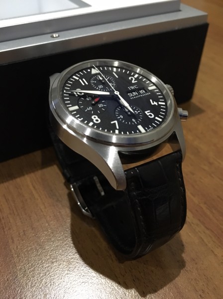  Satılık IWC Classic Pilot's Automatic Chronograph 3717.01