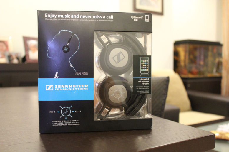  iphone 4 için bluetooth kulaklık Sennheiser mm400