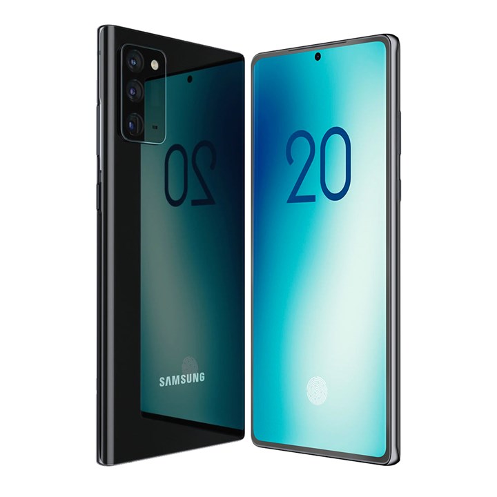 Samsung Galaxy Note 20'nin tasarımı ortaya çıktı