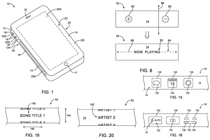 Apple'ın yeni Touch Bar patenti ortaya çıktı: İşte görüntüler