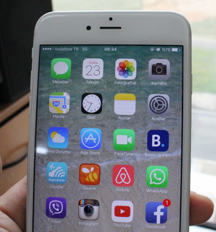  iPhone 6 Plus 64GB Silver - Tertemiz, Vodafone, Spigen Kılıf Hediye