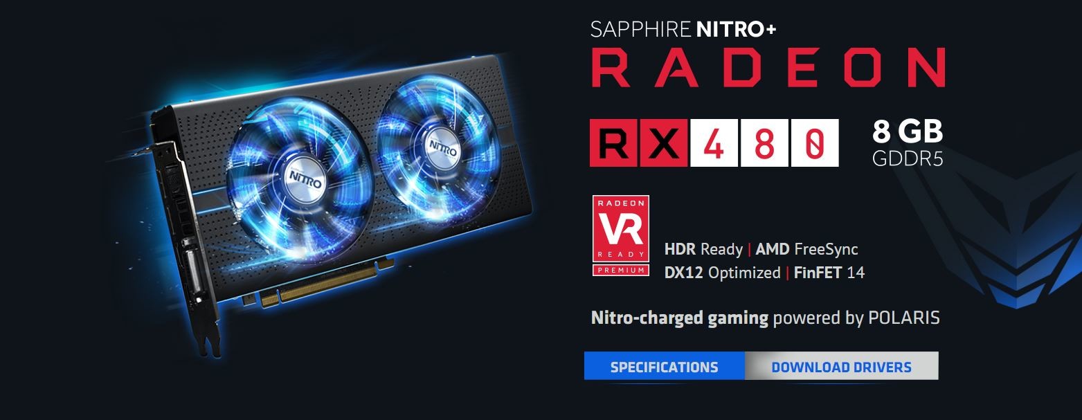  Sapphire Radeon RX 480 Nitro+ Duyuruldu