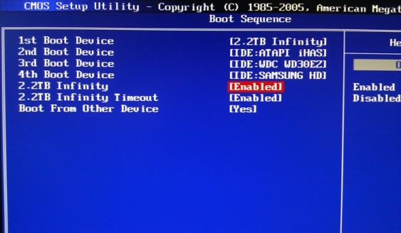  3tb hdd windows 2003 32 bit işletim sisteminde