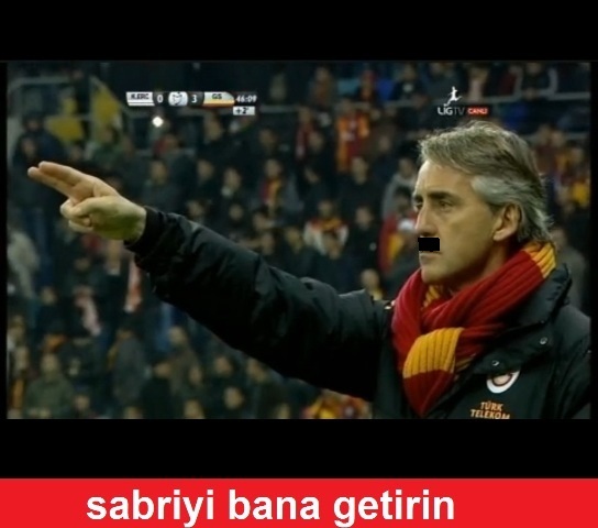  Mancini nin Hitler pozu var mi ? [SS]