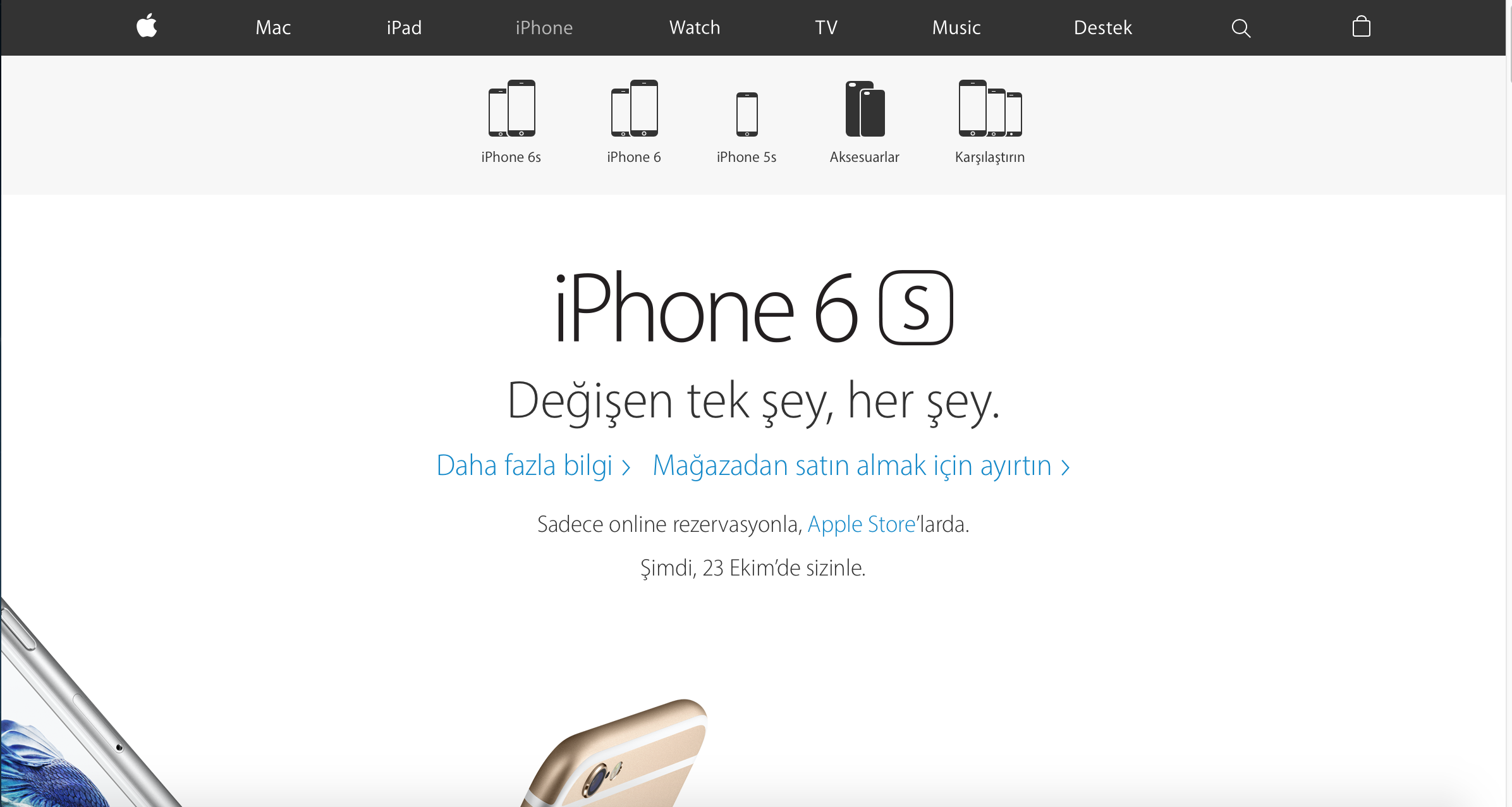  iPhone 6s & 6s Plus Online Apple Store'da Rezervasyona Açıldı !!
