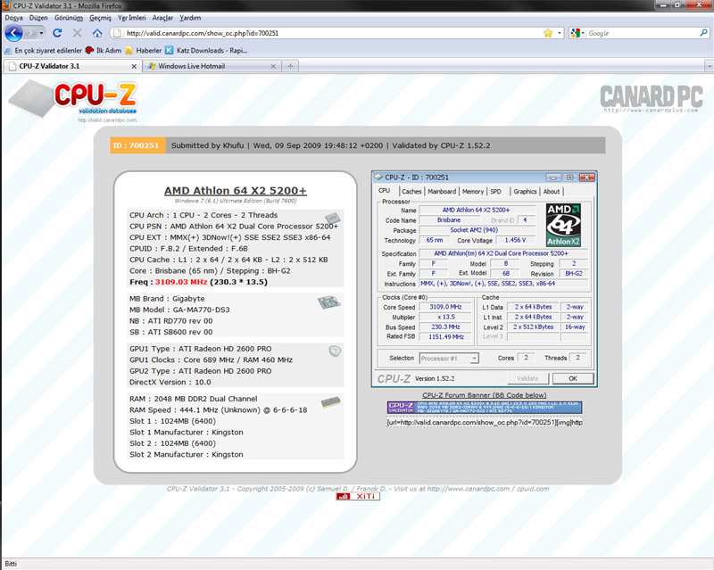  AMD Athlon X2 5200+ 2M OverClock Nasıl Yapılır yardım ?