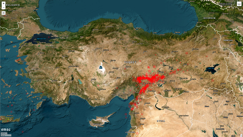 Depremin etkileri uydu aracılığı ile nasıl izlenir? İşte Türkiye'nin acil durum haritası