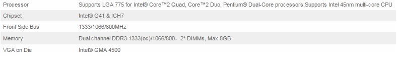  Foxconn g41 MXE Kaç Gb Ram Destekliyor??
