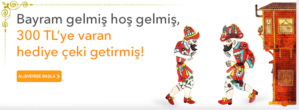  10-14 Temmuz Hepsiburada 300 TL ye varan Hediye Çeki Kampanyası