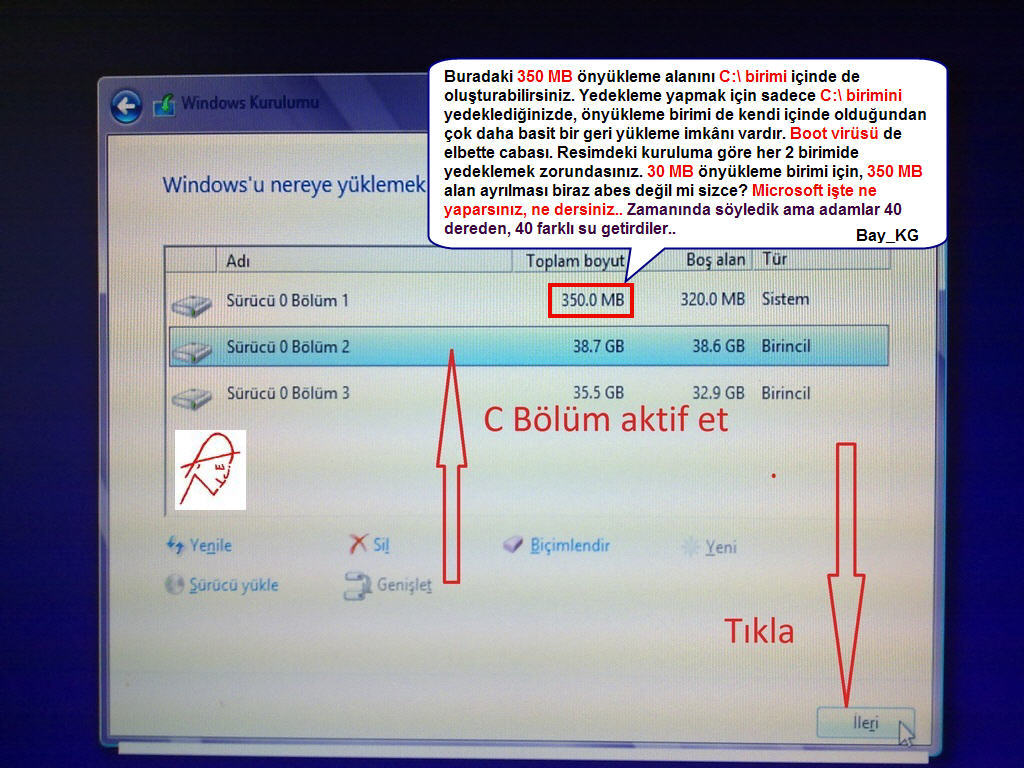  Windows 8 Nasıl kurulur? (Resimli Anlatım)