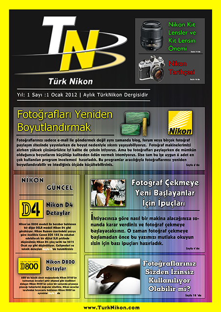  ### Türk Nikon Dergi ### ( Mart 2013 Sayısı Çıktı )