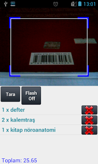  Android QR Code & Barkod Okuma Kaydetme Fiyat Takip Uygulaması