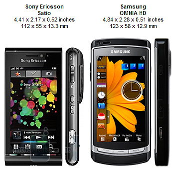  Sony Ericsson SATIO U1i, 12.1mpx 16:9-16M Renk Ekran!!!