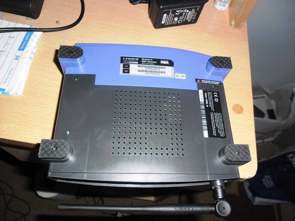  LINKSYS CISCO WAG54G 4 PORT KABLOSUZ ADSL MODEM(SATILDI)