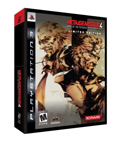  Metal Gear Solid 4'ün limited edition içeriği