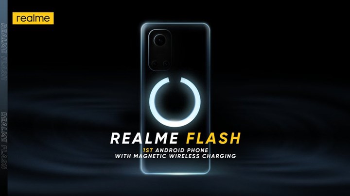 Realme Flash ilk MagDart uyumlu akıllı telefon olacak