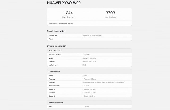 Revize edilmiş Huawei Kirin 9000s işlemcisi ortaya çıktı