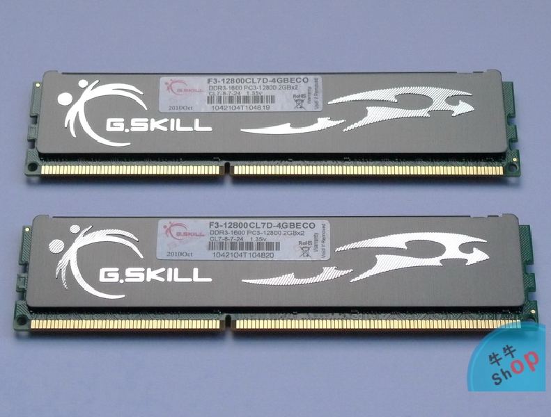  130 Lira - G.skill DDR3 2gb*2 1600 Ripjaws - DDR3 1600 Eco / Istanbul