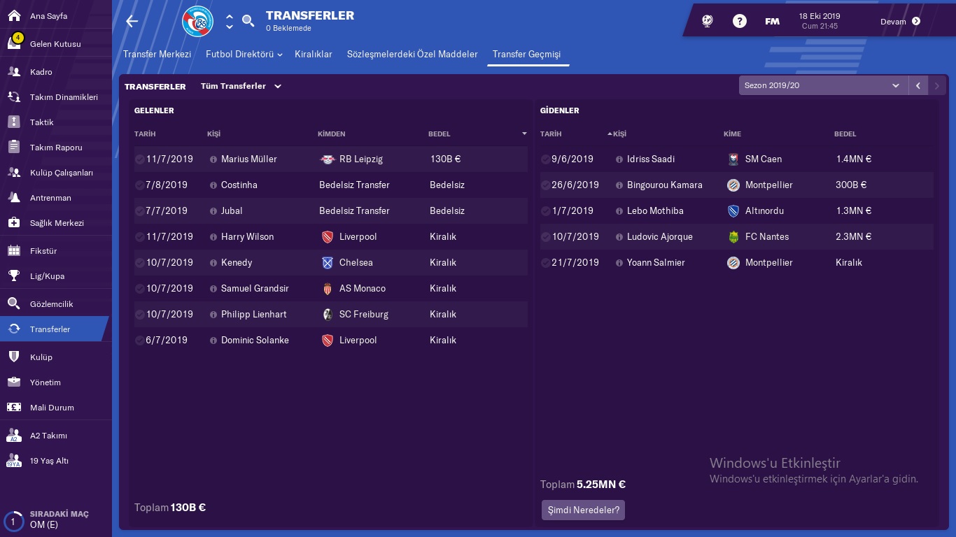 FM 2019 & STRASBOURG & 2.SEZON ŞAMPİYON OLDUK MU?  & MUHAMMET AKYILDIZ