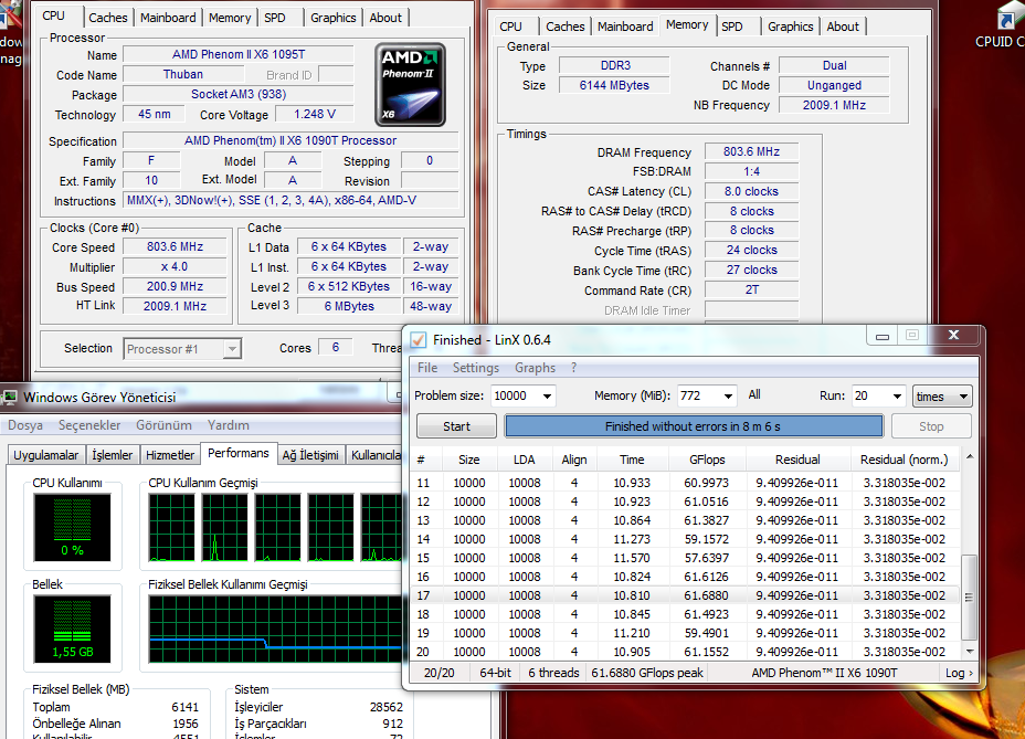 İşlemcinizin Gflops gücü (Test)