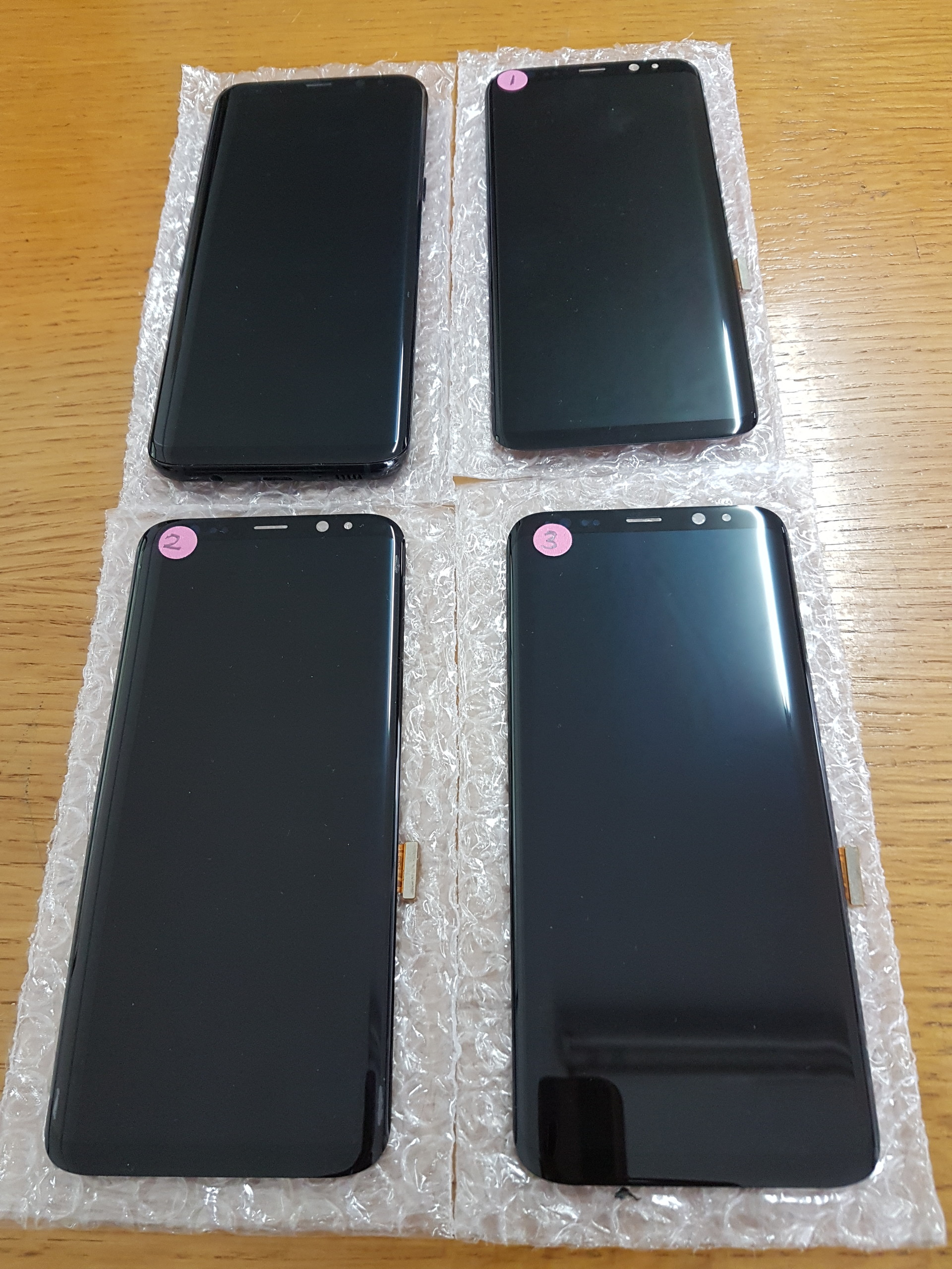 S7 EDGE / S8 / S8+ / NOTE 8 EKRANLARI