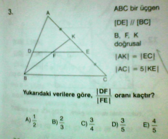 YAPAMADIĞIM BENZERLİK SORULARI(3 soru daha geldi )01.11