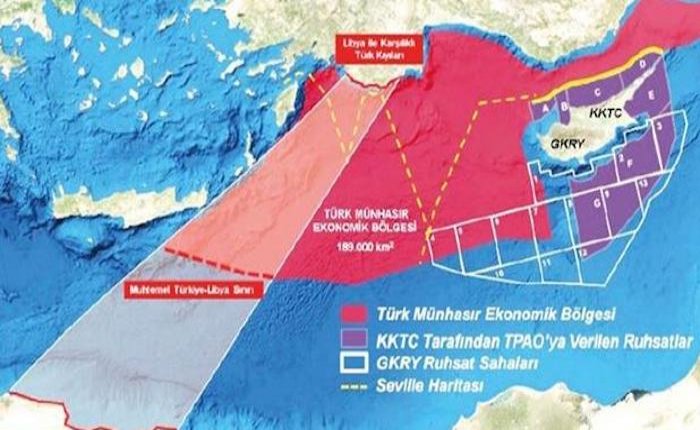 Türkiye ile Libya deniz yetki sınırlarını belirledi Kaynak: Türkiye ile Libya deniz yetki sınırların