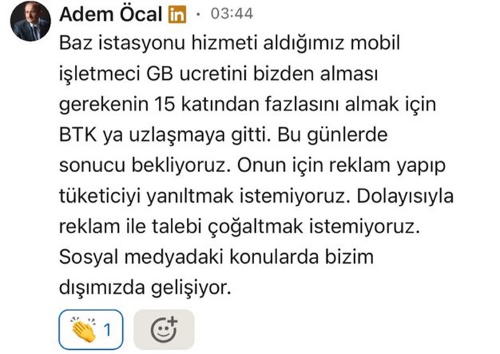 Ucuz mobil tarifeler sunan Netgsm’den BTK’ya şikayet ediliyoruz iddiası