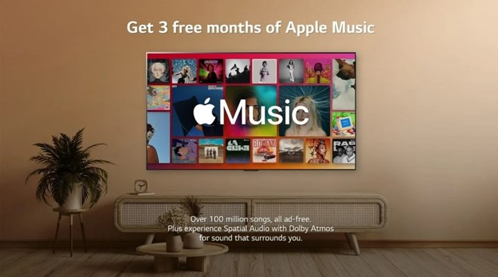Apple Music uzamsal ses LG akıllı televizyonlara geliyor