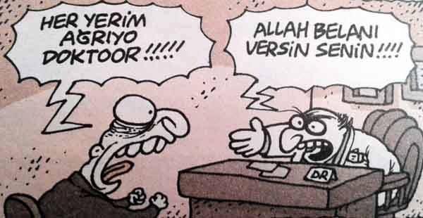 sabah uyanınca üst damakta (balgam çekme yeri) olan şişlik