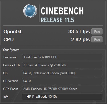  Cinebench R11.5 x64 ( İşlemcisine Güvenen Buraya ) :D