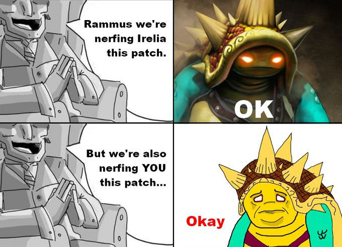Better nerf irelia ?