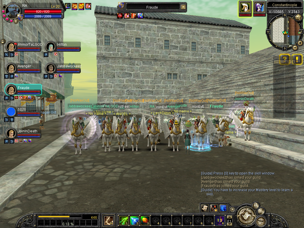  RA - NoWayOut ~ New Guild in Helios