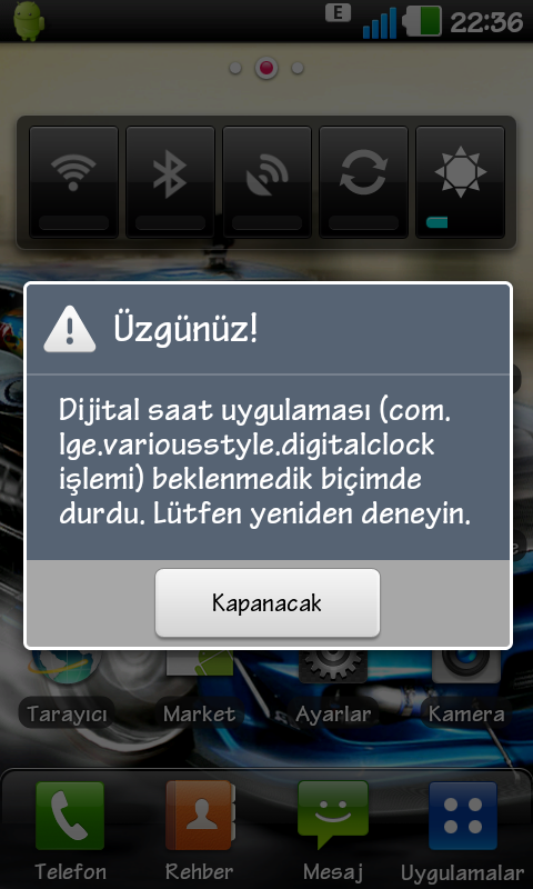  LG OPTİMUS BLACK P970 ANA BAŞLIK
