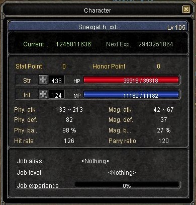  SATILDI - VENiCE # SoexgaLh_xxL # 105 LvL # Full Str # Warrior-Cleric