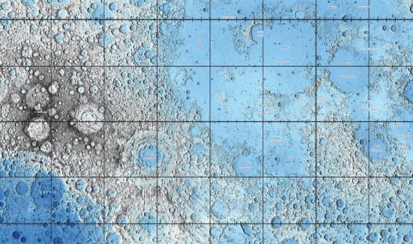 Ay'ın detaylarını gösteren yeni haritalar yayınladı
