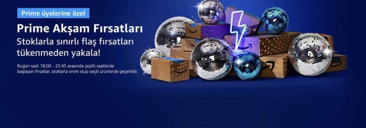 Amazon'da Prime üyelerine özel Akşam Fırsatları başladı!