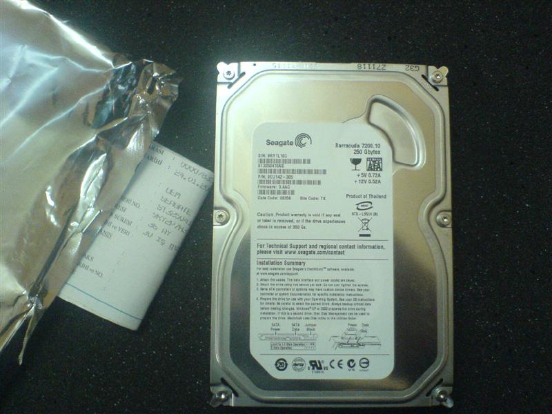  E6750-Msi P35 Platinum-Seagate 250-Zerotherm BTF 90